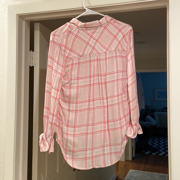 Rails Pink Flannel Shirt - Picture 3 of 3